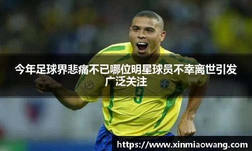 今年足球界悲痛不已哪位明星球员不幸离世引发广泛关注